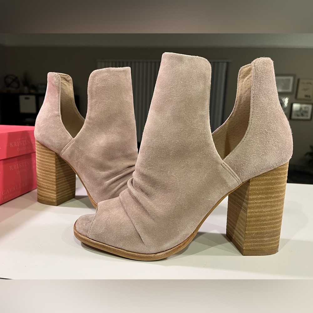 Kristin Cavallari Chinese Laundry Lash Perp Toe Booties